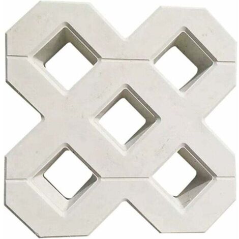 Molde para pavimento, molde para losa de hormigón, bricolaje, camino cuadrado de jardín, hormigón, plástico, ladrillo de pavimento de propileno, molde para pasarela, jardín, edificios, accesorios, mol