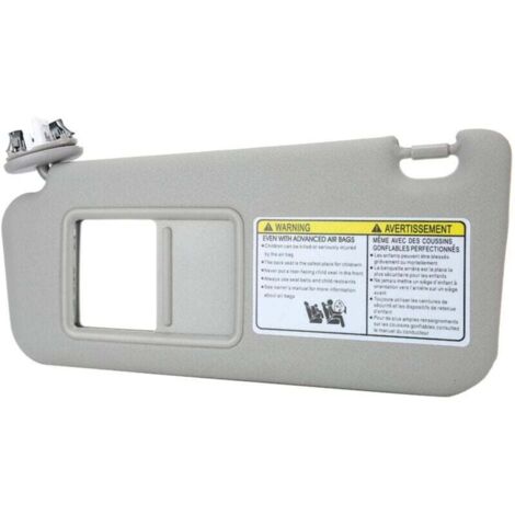 Parasol para conductor Berlingo de 46 cm, para coche, lado izquierdo del conductor, 74320-42501-B2, compatible con modelos de coche y camión (2006-2009), color gris. (1/4)