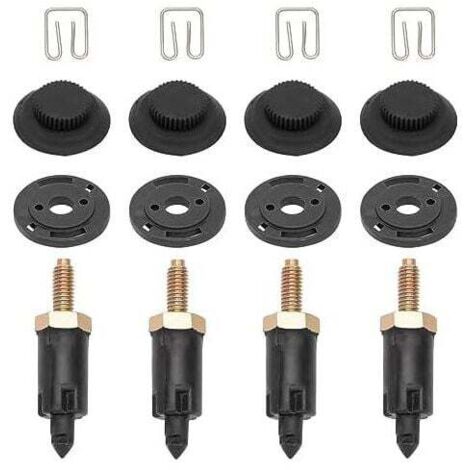 Juego de 4 fijaciones para tapa de motor Swgaunc 2.0 HDI para Berlingo C4 C5 Xantia Xsara 206 306 307 406 607 806 Expert 0137F6 13711 clips + pernos (1/4)