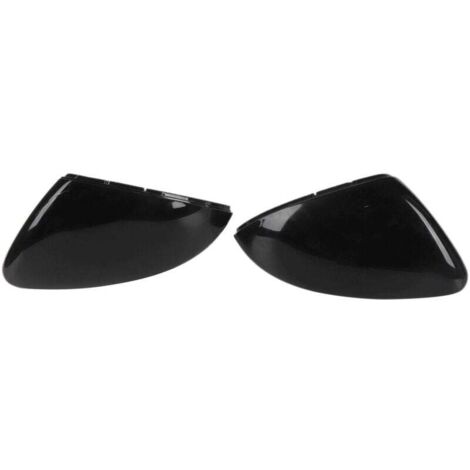 Cubierta del espejo retrovisor para Golf 7, par de tapas laterales, negro brillante. (1/4)