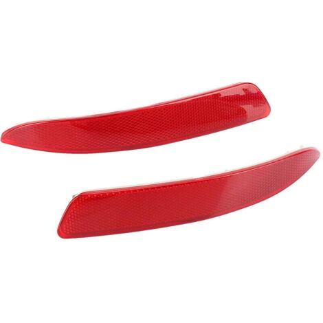 Reflector de parachoques trasero rojo para E70 X5 2007-2013 (OE: 63217158949 + 63217158950) (1/4)