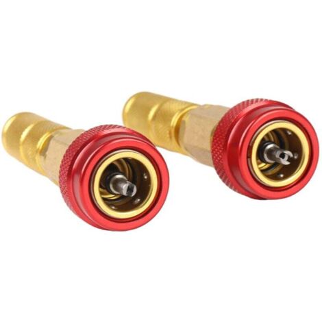 Kit de herramientas para extracción e instalación rápida de núcleos de válvulas R134A R12 para sistemas de aire acondicionado con refrigerante R134A. (1/4)