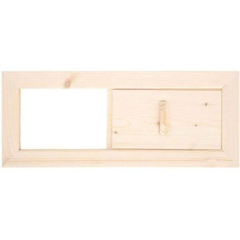 Panel de ventilación de aire para sauna Hemlock Rejilla de ventilación para sala de ventilación Accesorios para equipos de sauna