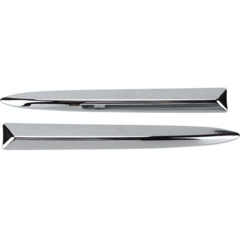 Moldura cromada superior del parachoques delantero 735455041, repuesto para FIAT 500 (2007-2015) (1/4)