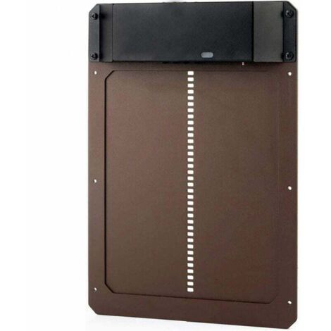 Puerta automática para gallinero con sensor de luz. Grado de protección IP44. Pilas no incluidas. (1/5)