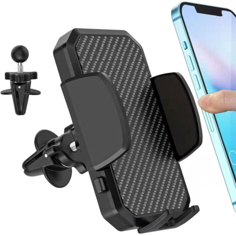 Soporte para teléfono móvil para rejilla de ventilación de coche, compatible con Samsung S21 S20 S22 Plus Ultra FE 5G A52 A72 A32 A12 A13 A53 A22 A52S A51 A71 A31 A41 A21S A10 (1/5)