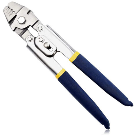 Crimpadora de cable de acero inoxidable para crimpar líneas de pesca de hasta 2,2 mm.