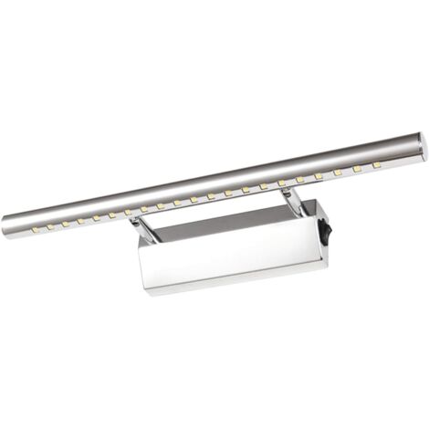 Aplique de pared LED de 5 W para baño, luz blanca fría