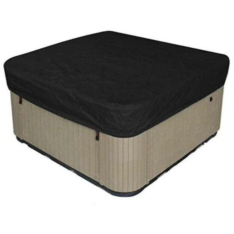 Cubierta cuadrada impermeable de poliéster para jacuzzi exterior cuadrado (21021030cm)