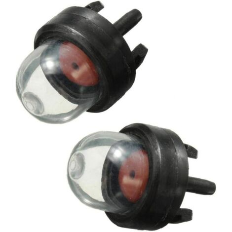 Kit de bomba de aceite y combustible para mini carburador, compatible con cortacésped, recortasetos y motosierra (2 piezas)