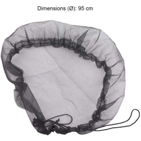 Cubiertas impermeables para barriles Protección para barriles 2 unidades, de malla, 83 cm, ajustables Para propietarios de colectores de agua (1/4)