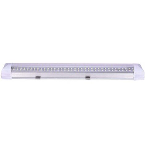 Luz LED de neón para coche Iluminación interior 12V 4.5W, blanca, con interruptor Para conductores (camión/autocaravana/barco)