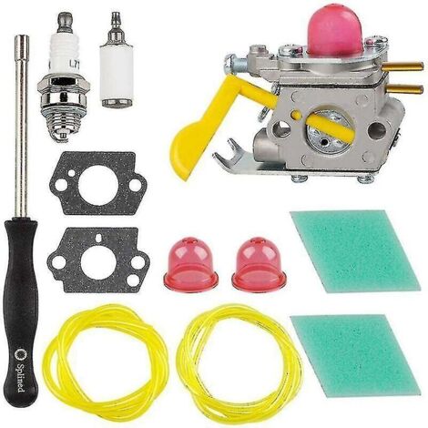 Accesorios para cortacésped para conjunto de carburador y filtro de aire W24