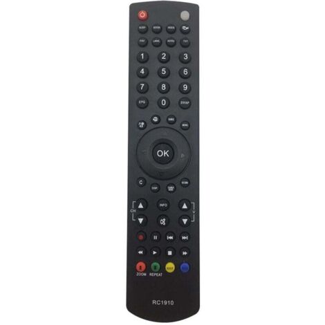 Control remoto de repuesto para Techwood/Grandin RC1910 - Compatible con televisores LED Techwood/Grandin/Thomson/Toshiba - Fácil de usar - Propietarios de estas marcas (1/4)
