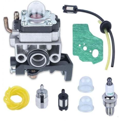 Carburador para desbrozadora Honda GX35, GX25, GX22 y GX31. Reemplaza el OEM 16100-Z0Z-034 con junta, XU, bujía, manguera y filtro de aceite - KZQ