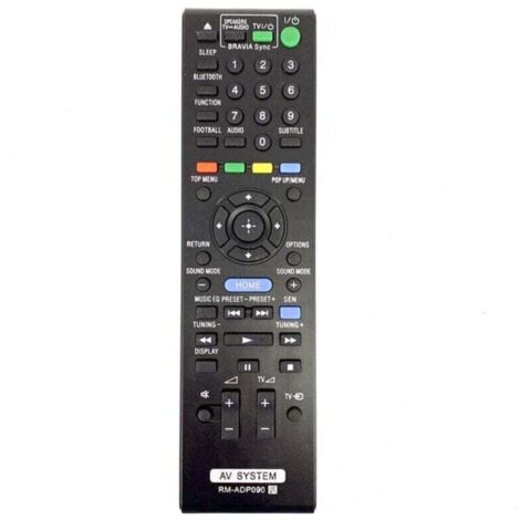 Diseñado para RM-ADP090 Reemplazo de control remoto para XU, sistema AV HBD-E2100 DBD-E3100 BDV-E4100 BVD-E6100 - KZQ (1/4)