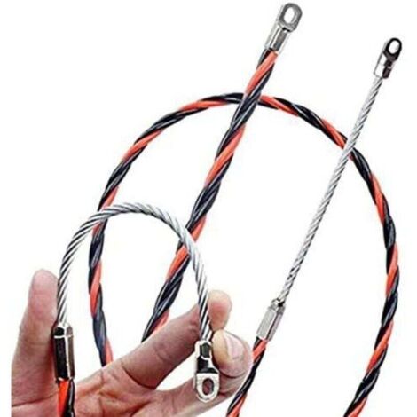 Extractor de cables de electricista de 50 m, 6 mm de diámetro, XU ...