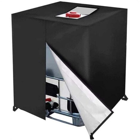 Funda para depósito IBC de 1000 l, XU, 420D, resistente a los rayos UV y al polvo, con cremallera, 120 x 100 x 116 cm, producto de calidad superior, duradero y fiable, materiales seleccionados, satisf
