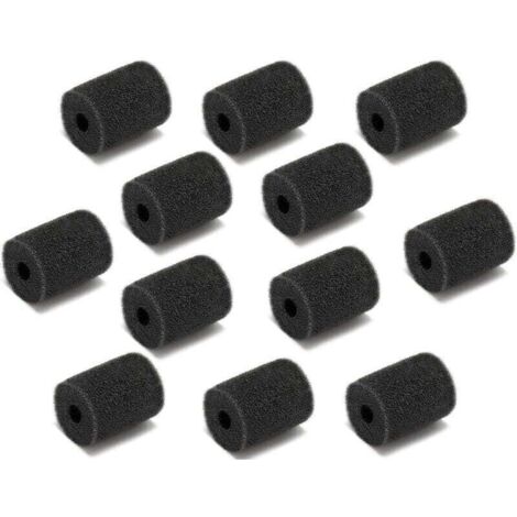 Cepillo de espuma Robot Tail (paquete de 12) para Polaris 180, XU, 280, 360, 380, 480, 3900 Sport. Herramienta de calidad profesional, afilada y precisa, mango antideslizante, materiales duraderos - K