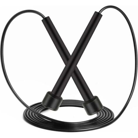 Cuerda de saltar deportiva, XU, Cuerda de saltar, Cuerda de saltar ajustable para Fitness, Crossfit, Deportes, Boxeo, - KZQ (1/4)