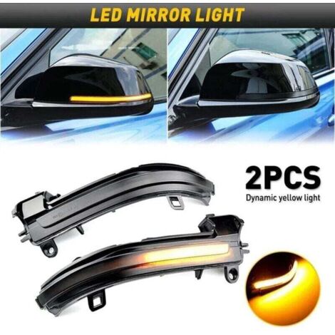 Intermitente LED dinámico para espejo lateral, XU, para Serie 1, 2, 3 y 4 F20 F22 F30 63137280771, 63137280772 - KZQ (1/4)