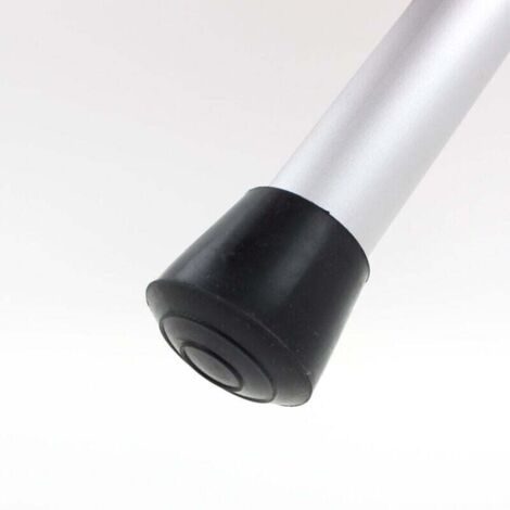 16 tapones de goma para patas de mesa, sillas y muebles. Disponibles en varios colores y tamaños (16 mm, negro). KZQ