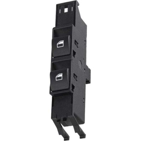 Diseñado para E46 Coupé 1999-2006, XU, interruptor de ventana eléctrico izquierdo 61316902175, producto de calidad superior, duradero y confiable, materiales seleccionados, cumple con los estándares -