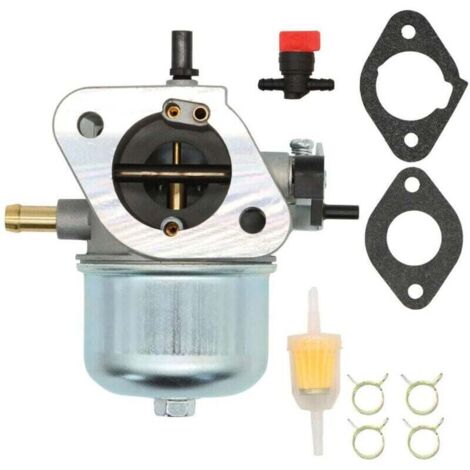 Carburador de repuesto 15003-7101 para Kawasaki FH430V, FH381V, FH541V y FS481V, XU. Reemplaza carburadores 15003-7047, 15004-7057, 15003-7107 y 15003-7054. Incluye junta y filtro de combustible - KZQ (1/4)