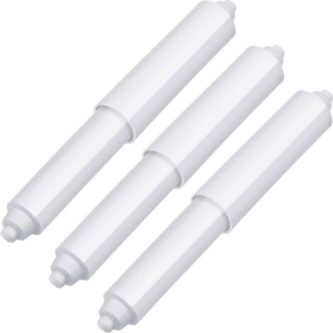 Soporte higiénico de plástico cromado de 3 piezas con mecanismo de resorte para un fácil reemplazo - OTRO (1/5)