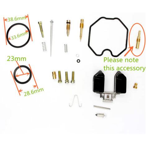 Kit de reparación de carburador PZ27 compatible con PZ26 y PZ30 para motores CG125-200 - OTROS