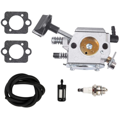 Kit de reparación de carburador de motocicleta. Incluye juntas y bujías. Mantenimiento y reemplazo. Ideal para modelos similares. (1/4)
