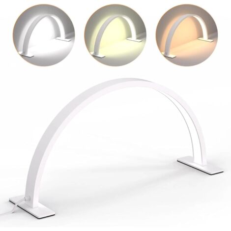 Lámpara LED de media luna para salón de uñas, lámpara profesional de maquillaje y belleza, tecnología avanzada, enchufe europeo - OTRO