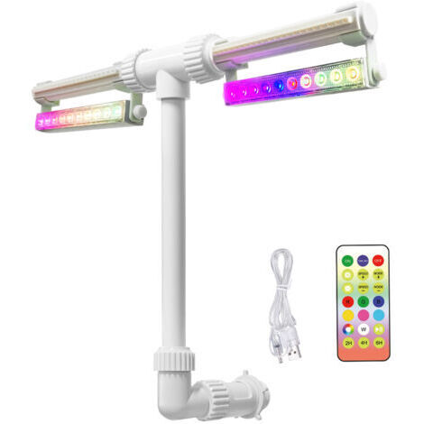 Fuente de Piscina Ajustable con Luz LED a Color Control Remoto, Rociador, Carga USB-AUTRES (1/5)