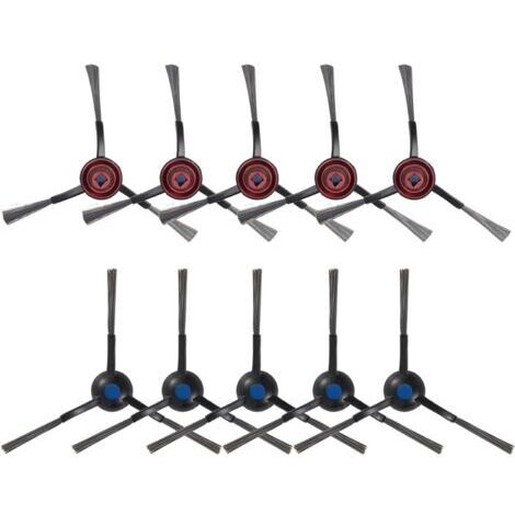 10 Cepillos Laterales para Robot Aspirador Accesorios de Repuesto Universal Limpieza Profunda-AUTRES (1/5)