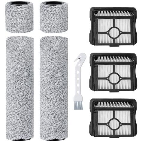 Rollo de Cepillo y Filtros HEPA para Aspiradora Accesorios, 2 Rollos + 3 Filtros + 1 Cepillo de Limpieza - AUTRES (1/5)