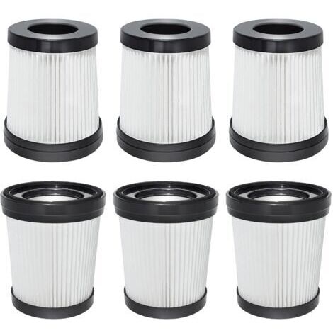 Filtros de repuesto para aspiradoras compatibles con Lubluelu 202, Fabuletta FSV001/FSV101, Oraimo OSV-102, VacLife VL732, Afoddon A300, Besswin W26, Girnoor G160/G165 (1/5)