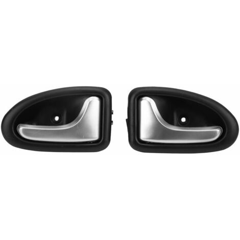 Juego de 2 manillas interiores de coche plata mate para reemplazo Master 1998-2007 (1/4)
