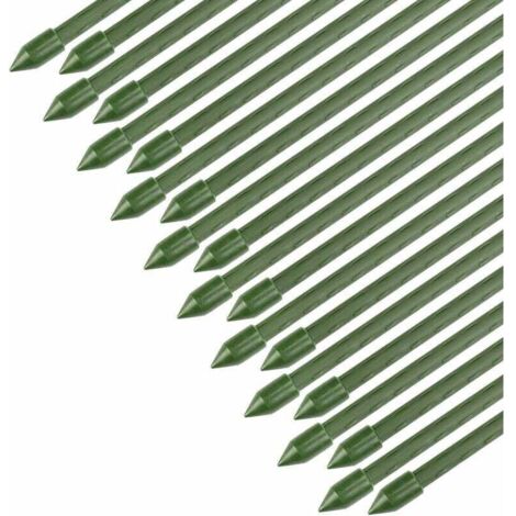 Conjunto de 20 soportes para plantas - Estacas de 60 cm y 8 mm de diámetro