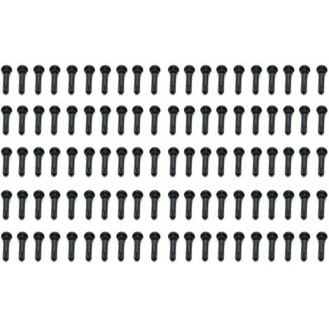 Válvulas de rueda de goma TR414 - Pack de 100 unidades - Para vehículos automóviles (1/4)