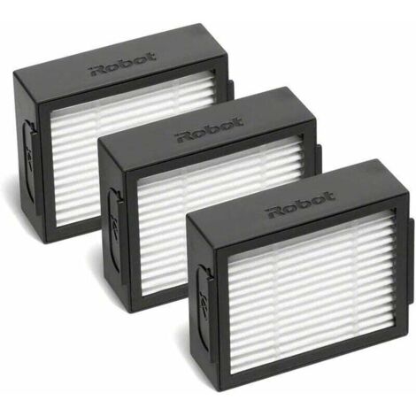 Conjunto de 3 Filtros Compatibles Roomba E5, E6, i3, i3+, i7, j7. Piezas de Repuesto para Aspiradoras Inteligentes. (1/3)