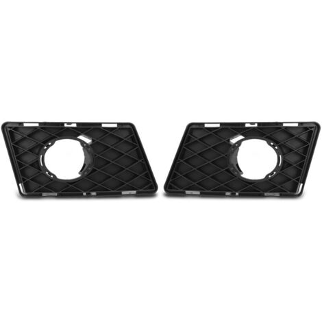 Cubierta de faros antiniebla y parrilla, resistente y elegante, para Mercedes GLK X204 pre-facelift 2008-2012 (1/4)