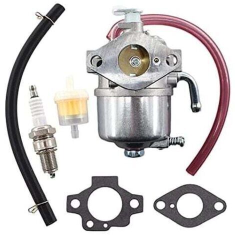 Carburador con filtro, bujía y juntas para motores KAWASAKI FC150V 4T y cortacéspedes John Deere. Reemplaza 15003-2364, AM121151. (1/5)