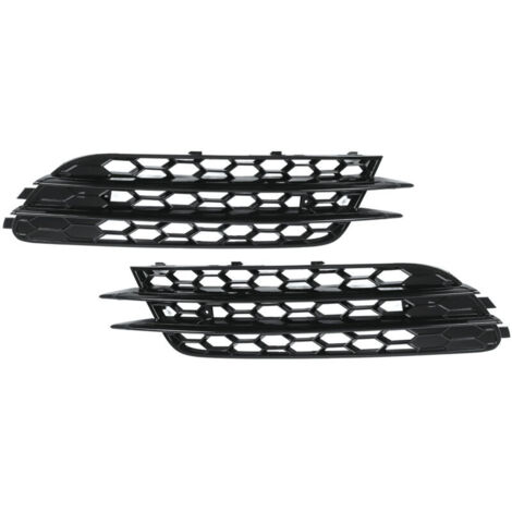 Faros Antiniebla 2 Unid. Estilo RS6, Negro Brillo, Repuesto para A6 C7 2012-2015 (1/4)