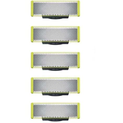 Pack de 5 cuchillas de repuesto OneBlade, compatibles con todos los modelos, acero inoxidable duradero (QP250/50)