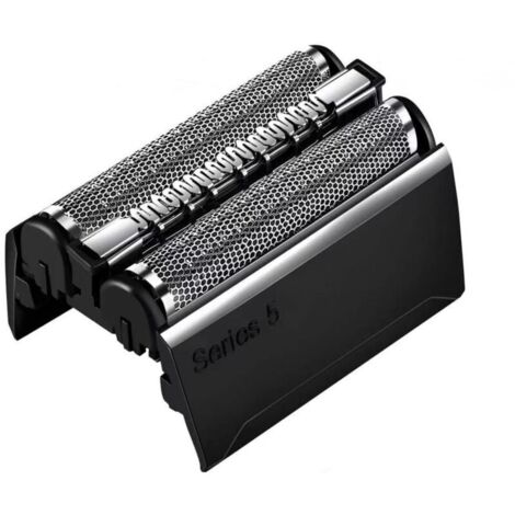 Cabezal de recambio para afeitadora eléctrica, compatible con series Braun, fácil instalación, color negro (52B)-Producto compatible