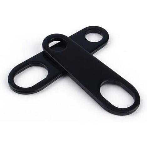 Soporte Universal para Intermitentes de Motocicleta, Negro, Ajustable Izquierda y Derecha (1/4)