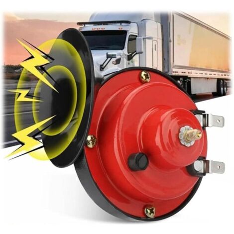 Bocina de Caracol 300 dB, ultra potente para Auto, Moto, Bici, Camión y Barco – 12V