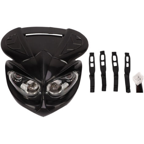 [Faros de moto] Dual 12V para CRF Pit Dirt Bike motocross, luz de cruce y carretera, kit de reemplazo