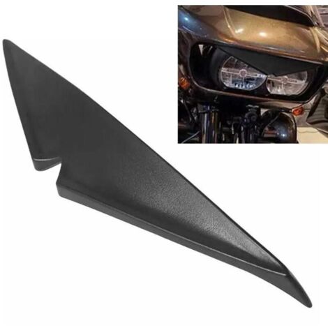 Faros delanteros para Harley Road Glide 15-23 SC1, negro, diseño Cache-Phare (1/2)