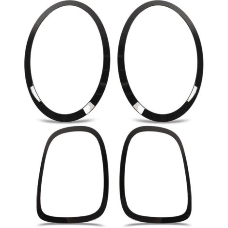 Cubierta de faros traseros en negro brillante para F55 F56 F57 One Cooper S 2014+ (1/4)